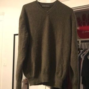 Blarney Dark Green 100% Cashmere sweater